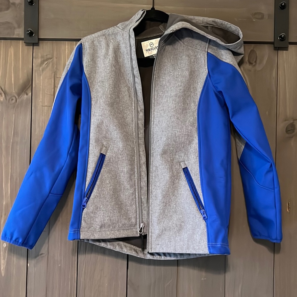Boys Magellan Outdoors fleece lined rain  jacket